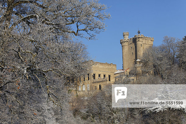 Das Schloss von Seymiers  Livradois Forez  Puy de Dome  Auvergne  Frankreich  Europa