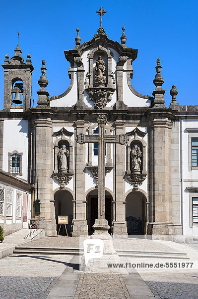 Santo Antonio dos Capuchos Kirche  Guimaraes  UNESCO-Weltkulturerbe  Provinz Minho  Portugal  Europa