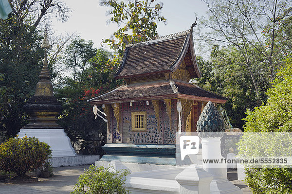 Wat Xieng Thong Tempel  Luang Prabang  Laos  Indochina  Asien