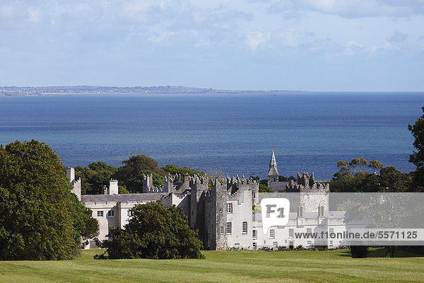 Howth Castle  Howth bei Dublin  County Fingal  Leinster  Irland  Europa