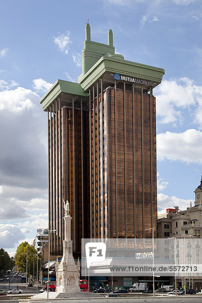 Madrid Hauptstadt Europa Versicherung Zentrale Betrieb Spanien spanisch