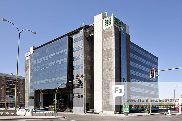 Madrid Hauptstadt Europa Zentrale Bank Kreditinstitut Banken Spanien spanisch