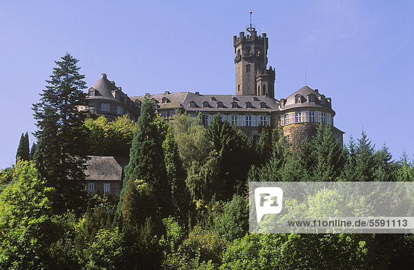 Schloss Schaumburg  Diez  Westerwald  Rheinland-Pfalz  Deutschland  Europa