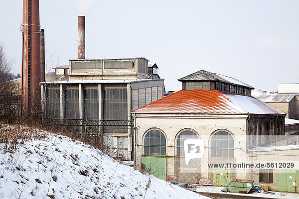 Firmengebäude der Luitpoldhütte AG in Amberg  Bayern  Deutschland  Europa