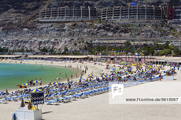 Playa Armadores  Puerto Rico  Gran Canaria  Canary Islands  Spain  Europe  PublicGround