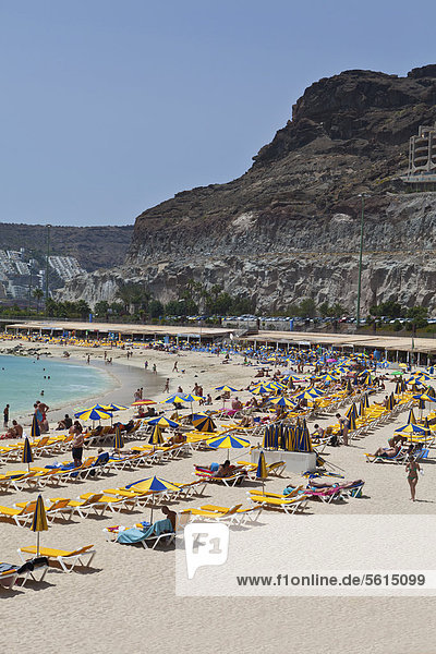 Playa Armadores  Puerto Rico  Gran Canaria  Kanarische Inseln  Spanien  Europa  ÖffentlicherGrund