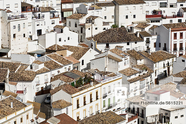 Dach Europa über Ansicht Andalusien Spanien