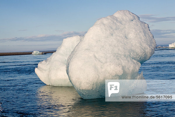 Eisberge in der Gletscherlagune von Jokulsarlon  Island