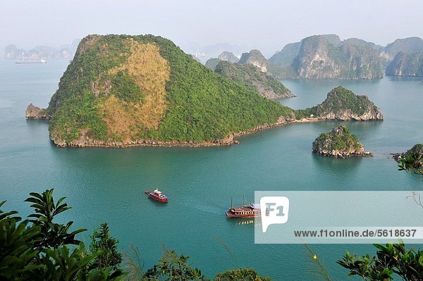 Asien  Halong-Bucht  Südostasien  Vietnam