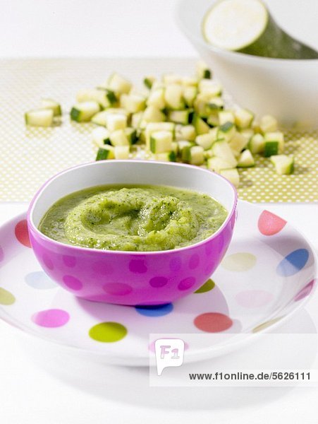 Courgette purÈe