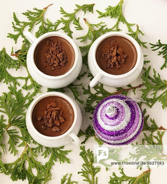 Schokoladenmousse (weihnachtlich)