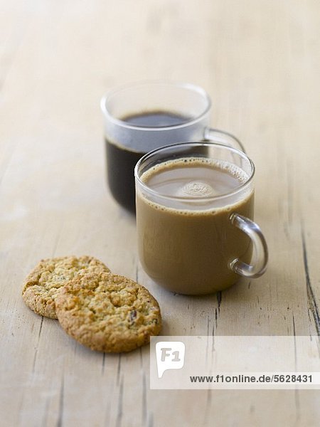 Kaffee und Cookies