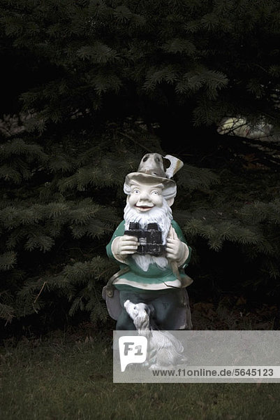 A garden gnome