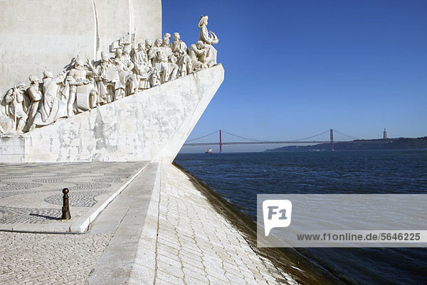 Denkmal der Entdeckungen (Padrao dos Descobrimentos) Lissabon  Portugal