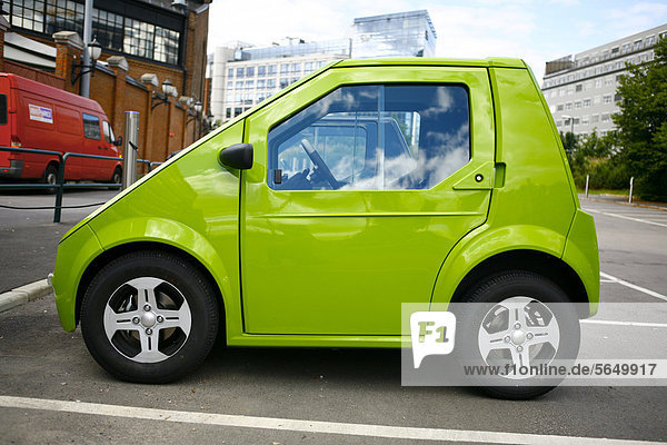 'Electric car of the ''Buddy'' brand  Oslo  Norway  Europe'