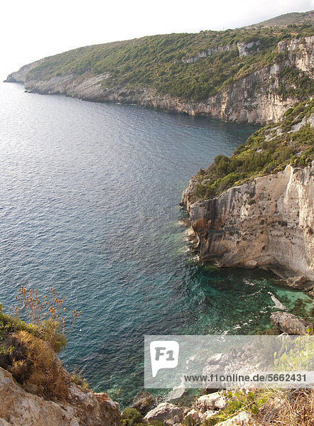 Europa, Insel, blau, Höhle, Griechenland, Zakynthos