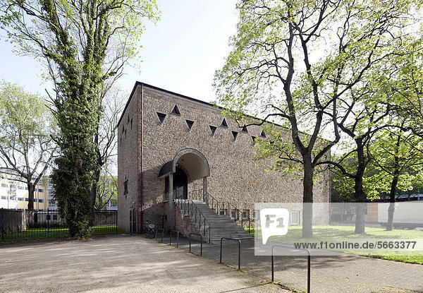 Neue Synagoge  Trier  Rheinland-Pfalz  Deutschland  Europa  ÖffentlicherGrund