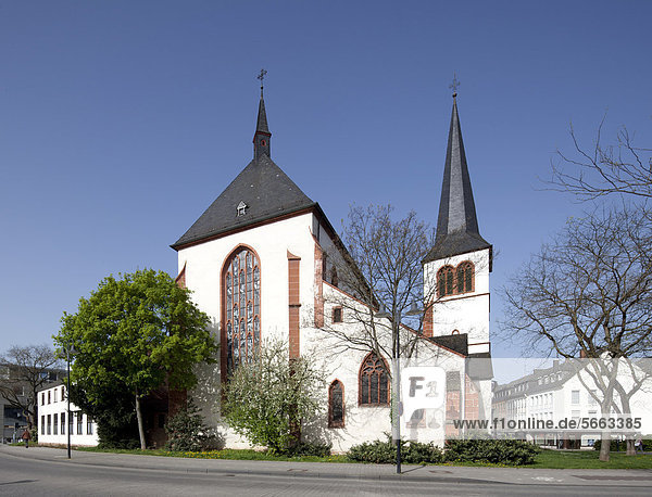 Pfarrkirche St. Antonius  Trier  Rheinland-Pfalz  Deutschland  Europa  ÖffentlicherGrund