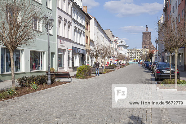 Frankfurter Straße Guben Brandenburg Deutschland Europa