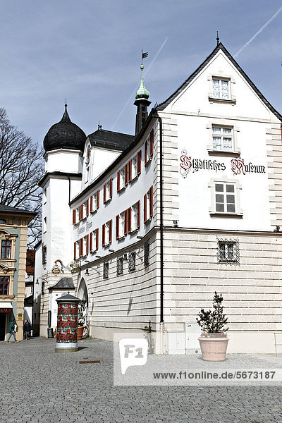 Städtisches Museum  Rosenheim  Oberbayern  Deutschland  Europa