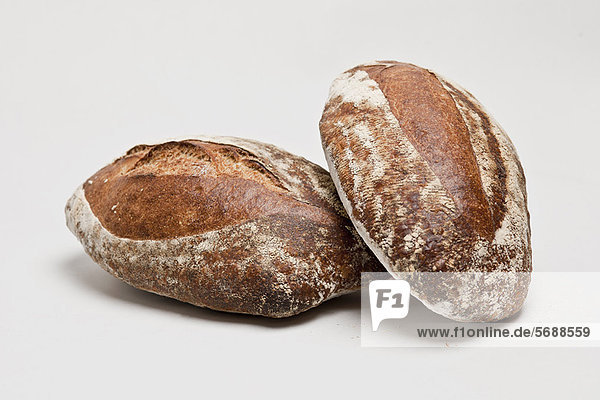 Close up of loaves of bread