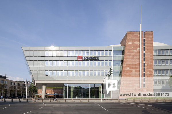 Bürogebäude DB Schenker  Mainz  Rheinland-Pfalz  Deutschland  Europa  ÖffentlicherGrund