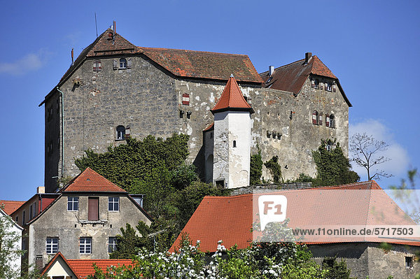 Hiltpoltsteiner Burg  1595  Hiltpoltstein  Oberfranken  Bayern  Deutschland  Europa