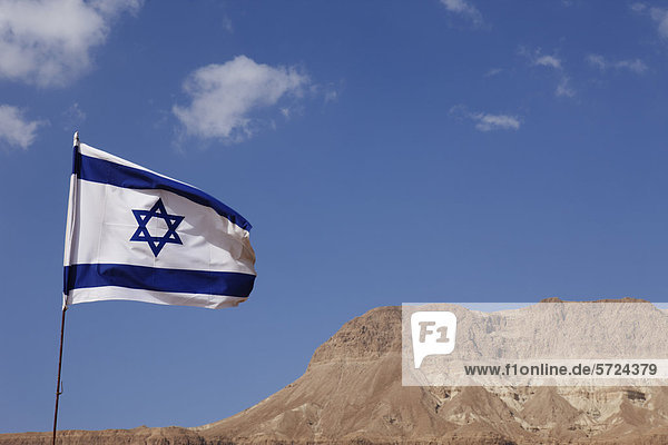 Israel  View of Israeli flag