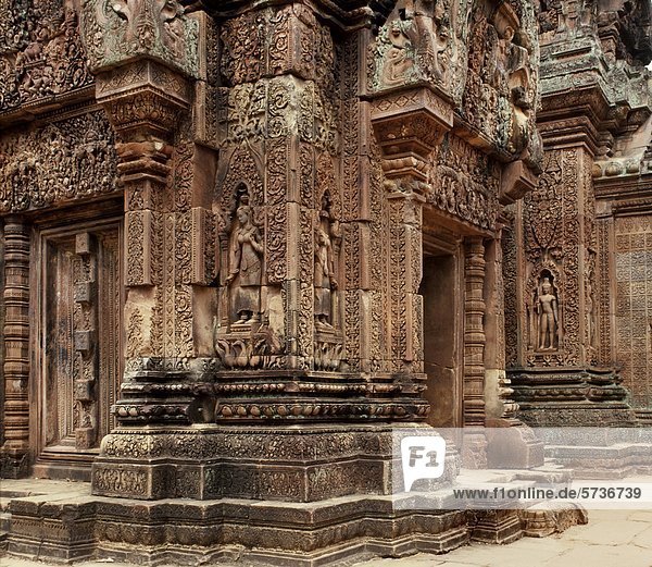 Kambodscha  Angkor  Banteay Srei Tempel