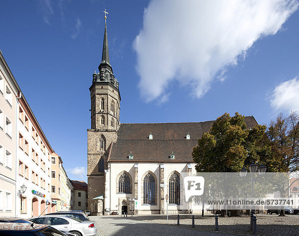 Petrikirche  Bautzen  Budysin  Lausitz  Oberlausitz  Sachsen  Deutschland  Europa  ÖffentlicherGrund