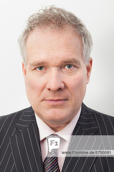 Businessman with serious expression  portrait