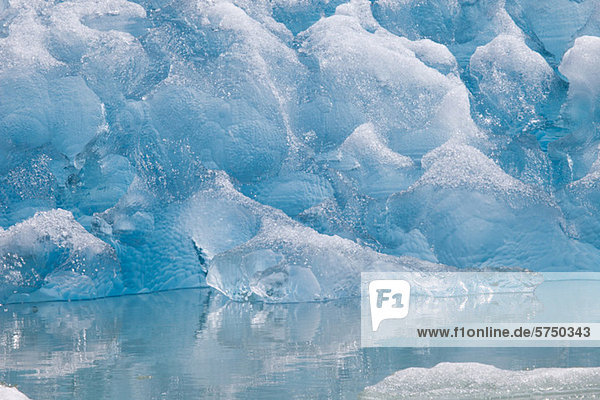 Blaues Eis am Tracy Arm Gletscher