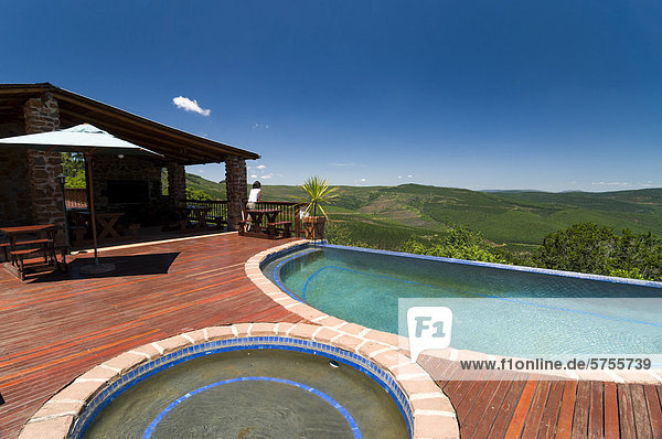 Swimming pool  Misty Mountain Lodge  South Africa  Africa