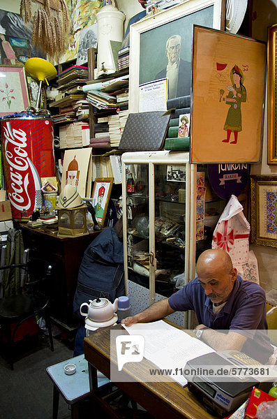 Curio and antique shops  Istanbul  Turkey