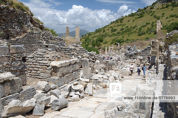 Antique city of Ephesus  Efes  Turkey  Western Asia