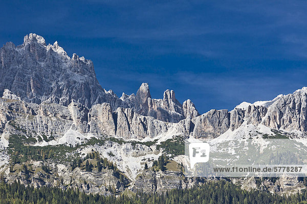 Gruppo delle Marmarole  Auronzo di Cadore  Dolomiten  Italien  Europa