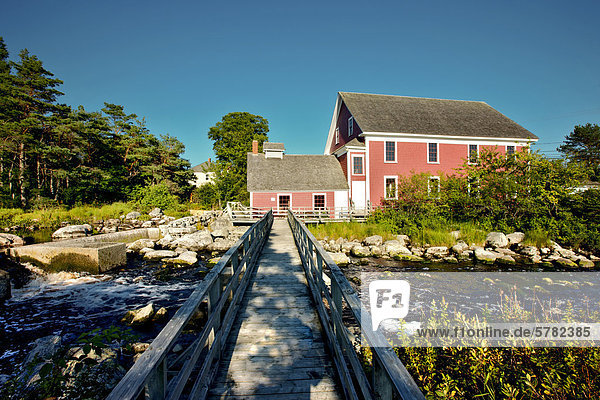 Barrington Woolen Mill Museum  Nova Scotia  Kanada