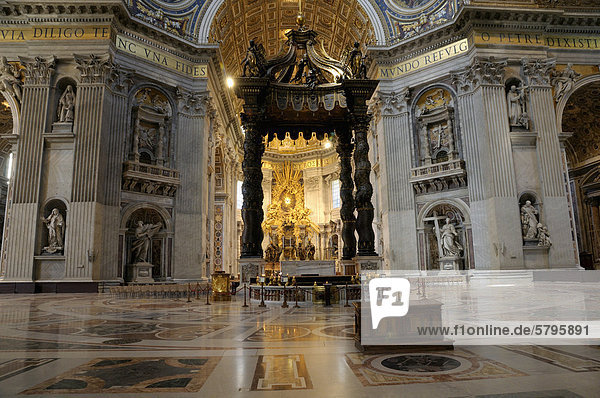 Peterskirche  Vatikan  Rom  Italien  Europa