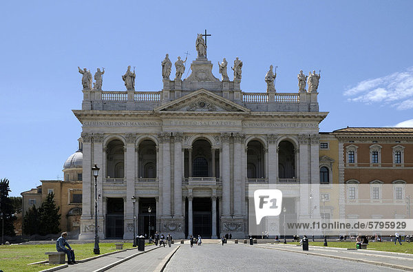 San Giovanni in Laterano  Basilica of St. John Lateran  Rome  Italy  Europe