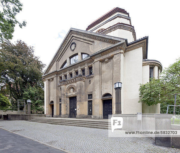 Synagoge  Görlitz  Oberlausitz  Lausitz  Sachsen  Deutschland  Europa  ÖffentlicherGrund