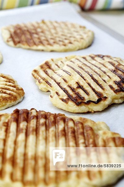 Grilled flatbread
