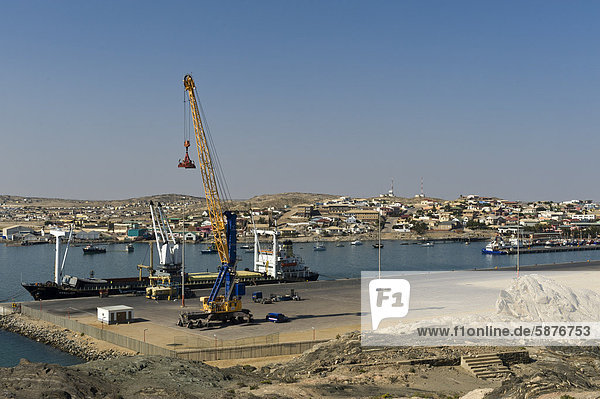 Lüderitz Hafen und Stadt  Namibia  Afrika