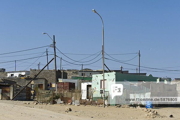 Gebäude Namibia Wohnsiedlung Afrika Lüderitz