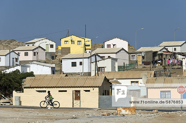 Gebäude Namibia Wohnsiedlung Afrika Lüderitz neu