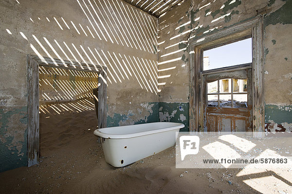 Wohnhaus Vernichtung Namibia Afrika Kolmanskop