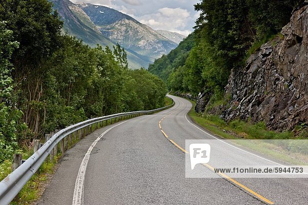 Landstraße  Norwegen