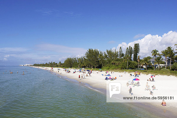 Naples Beach  Gulf Coast  Florida  United States of America  North America