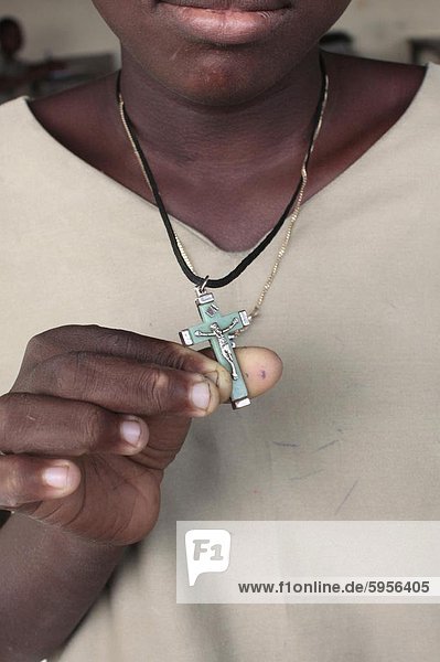 Crucifix  Lome  Togo  West Africa  Africa