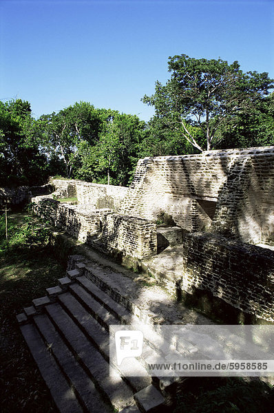 Struktur 1 Cahal Pech Belize Mittelamerika