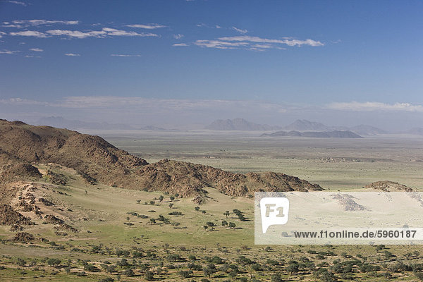 Luftaufnahme der Namib-Naukluft-Nationalpark  Namibia  Afrika